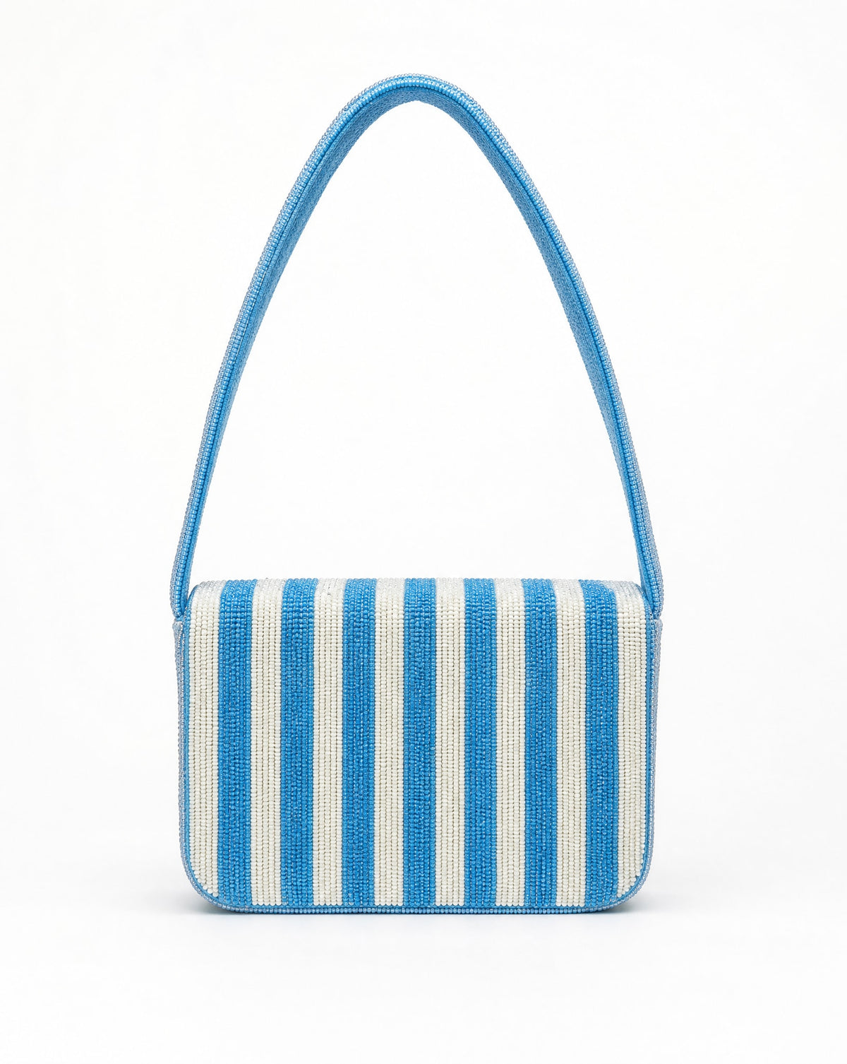 Windsor - Strawberries Beaded Shoulder Bag | Small