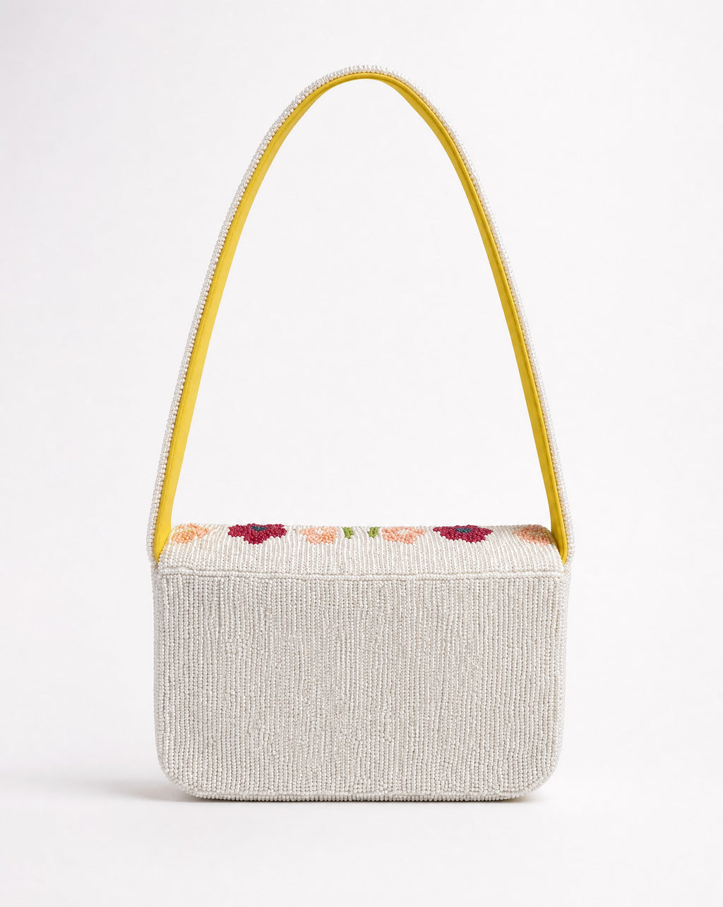 Havana – Floral Beaded Shoulder Bag | Small